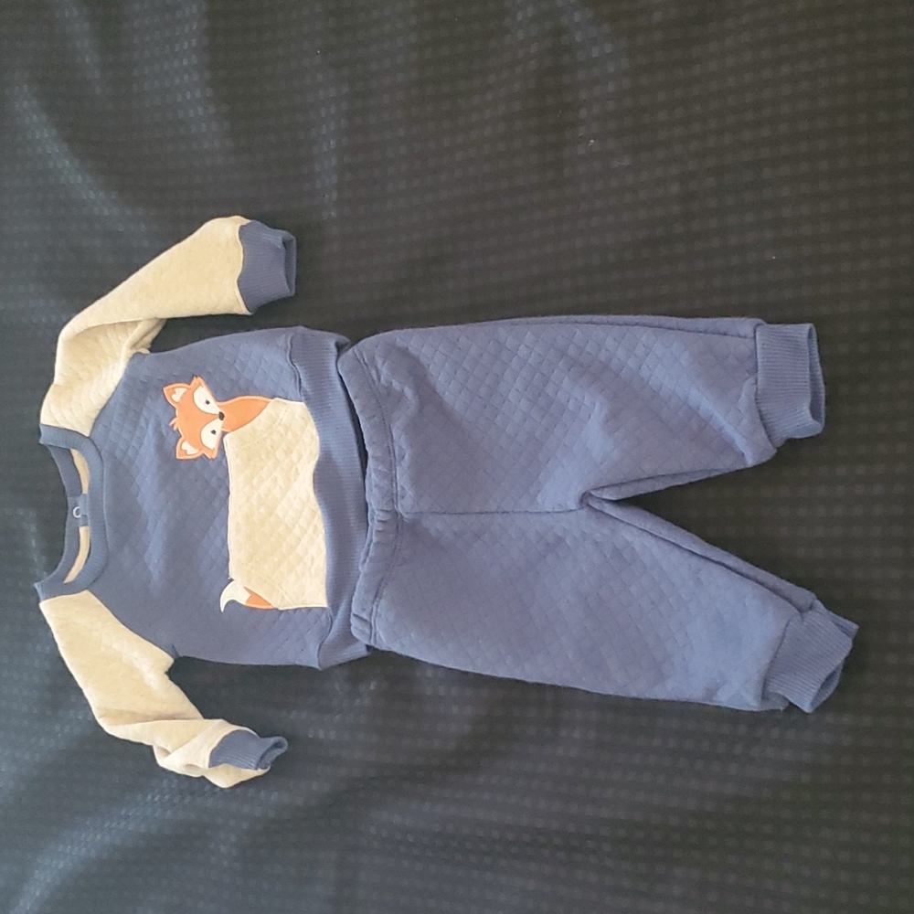 Koalababy, fox, long-sleeve, set, size 0-3 months